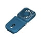 thumbnail image 3 of Ventilador pequeño Ventilador portátil Ventilador de bolsillo compacto y liviano Recargable por USB Ventilador de mano Ventilador con clip para viajes Azul, 3 of 9