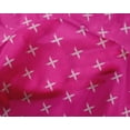 thumbnail image 4 of oneOone Silk Tabby Fabric Plus Sign Kasuri Print Fabric By Yard 42 Inch Wide, 4 of 4