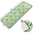 thumbnail image 2 of SKYSONIC 2X6 Feet Bright Green Cactus Runner Rug with Rubber Backing, Summer Fresh Cacti Non Slip Entryway Rug Runner Washable Soft Area Rug Carpet for Hallway Bedroom Kitchen Decor, 2 of 6