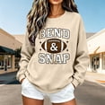 thumbnail image 4 of Cozy Oversized Hoodies for Women Fall Casual Sweatshirt with Pockets Loose Fit Pullover Cute Trendy Outfit for Daily Wear, 4 of 6