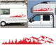thumbnail image 5 of Calcomanías de Cuerpo de Coche Baoblaze Impermeable Rojo, 5 of 5