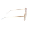 thumbnail image 4 of Michael Kors Chelsea Glam MK 1082 Metal Womens Aviator Sunglasses Rose Gold 58mm Adult, 4 of 4