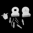 thumbnail image 3 of jifeng White Plastic Roller Part Bracket with Bead Chain Repair Fitting Kit 25mm, 3 of 5