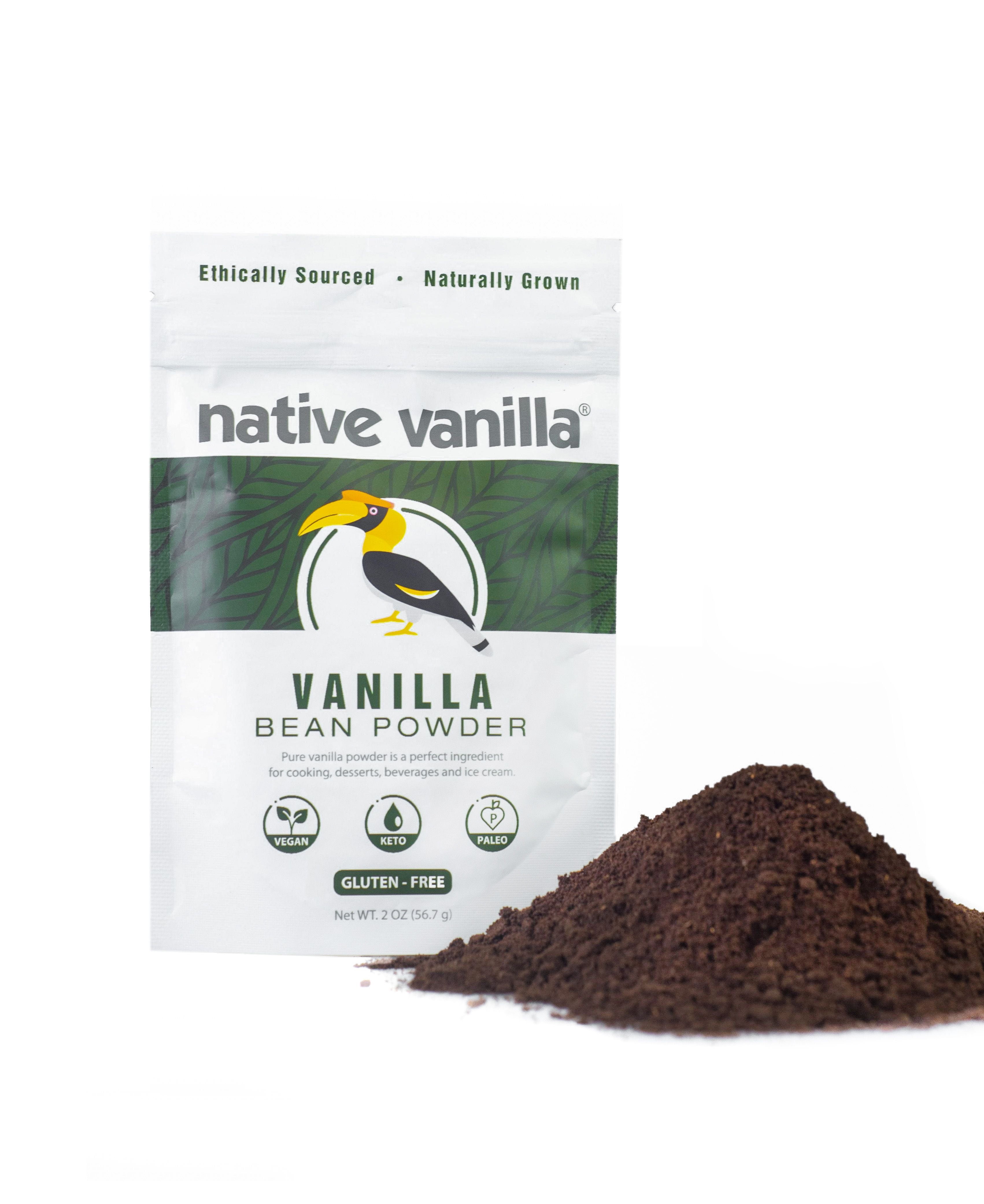 Native Vanilla Premium Gourmet 100 Pure Ground Vanilla Bean Powder