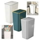 thumbnail image 1 of Juego de 3 Botes de Basura para Baño con Tapa,Botes de Basura de Plástico,Bote de Basura Cocina,Cubo de Basura Impermeable, Contenedor de Basura pequeño de 10 Litros,para Baño,Cocina, Oficina,, 1 of 7