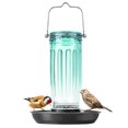 thumbnail image 1 of Comedero de agua para pájaros Kingsyard de vidrio de 500 ml con colgante de metal, 1 of 8