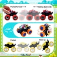 thumbnail image 3 of Paquete de 24 juguetes Mini Monster Trucks para niños de más de 3 años con fricción, 3 of 7