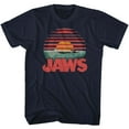 thumbnail image 3 of Jaws Sliced Navy Adult T-Shirt, 3 of 3