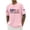 Pink, variant on Men's 4th of July 250th Anniversary USA Flag T Shirts Patriotic Tees Independence Day Tops Casual Crewneck Tshirts Cotton Tees Plus Size Shirts,Light Gray,5XL