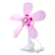 thumbnail image 2 of Ventilador de sobremesa con clip, moderno, eléctrico, silencioso, mini ventilador de escritorio personal Rosa, 2 of 9