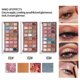 thumbnail image 3 of Paleta de sombras de ojos metálicas con brillo mate, colores naturales mezclables de larga duración, maquillaje, sombras de ojos, cosméticos, 3 of 7