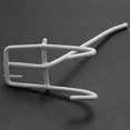 thumbnail image 2 of 10 Pcs 3.9inch Long White Metal Store Grid Wall Bracket Display Hooks,10 x Display Hooks,white, 2 of 8