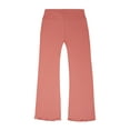 thumbnail image 2 of Planet Gold Girls Essential Flare Legging with Cross Waistband, Sizes 4-18, 2 of 4