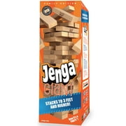 Jenga Giant Family Edition Stacking Game by University Games