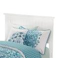 thumbnail image 4 of Nantucket Lit Plateforme en Bois Massif Simple TG, Blanc, 4 of 7