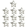 thumbnail image 1 of 10 unidades de pasadores de estrella, pasadores de botón, accesorios para el pelo antideslizantes, para niñas y mujeres, estilo años 2000, pasadores de metal plateado, 1 of 8