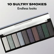 Hard Candy, Top Ten Eyeshadow Palette, 10 Long-Lasting Shades, Sultry Smoky Shades, Where There’s Smoke, 0.4 oz
