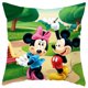 thumbnail image 4 of Funda de almohada de Mickey Mouse y Minnie Mouse de Disney, funda de cojín de figura de Anime, juguetes de peluche, fundas de almohada, regalo de decoración del hogar, 45x45cm, 4 of 5