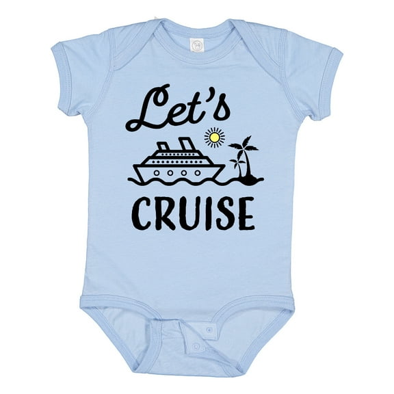 Inktastic Lets Cruise Boys or Girls Baby Bodysuit