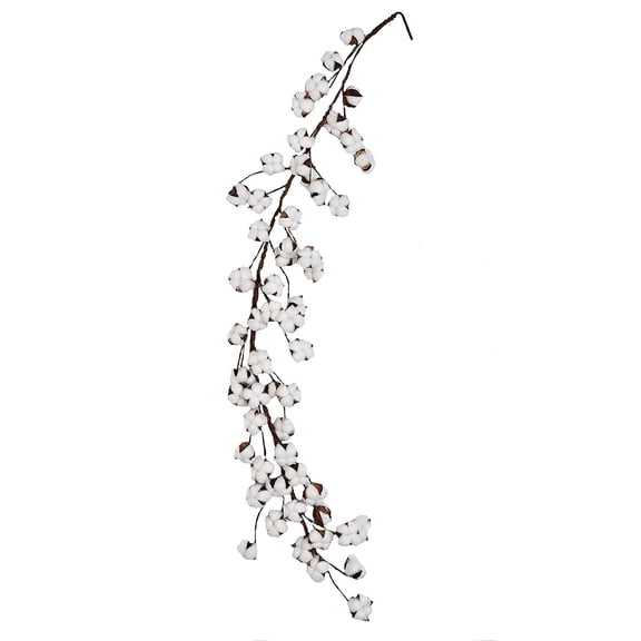 5' Cotton Garland Natural