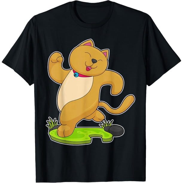 Cat Running Runner - Camiseta deportiva
