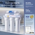 thumbnail image 4 of APEC Water Systems RO-90 Ultimate Series Top Tier Supreme Certificado Alto Rendimiento 90 GPD Sistema de filtro de agua potable de ósmosis inversa ultra seguro, grifo cromado, 4 of 8