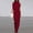 Wine, variant on Aboser Jumpsuit for Women Dressy Wide Leg Rompers One Shoulder Long Jumpsuits Casual High Waisted Romper Jumpers with Pockets