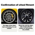 thumbnail image 3 of 4PCS 16 Inch Wheel Rim Protector Anti Scratch Self Adhesive Aluminum Alloy Wheel Edges Trim Protector Ring, 3 of 7
