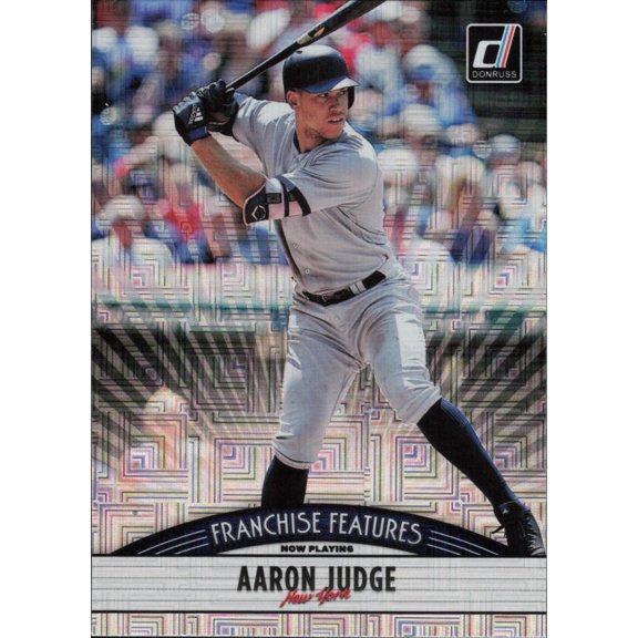 2019 DONRUSS FRANCHISE FEATURES VECTOR #10 AARON JUDGE/ALEX KIRILLOFF MINNESOTA TWINS/NEW YORK YANKEES