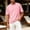 Pink, variant on Tshirts for Men Fashion Short Sleeve Ripped Summer Shirt Pullover Streetwear Solid Classic Fit Crew Neck Tee Shirts Mens