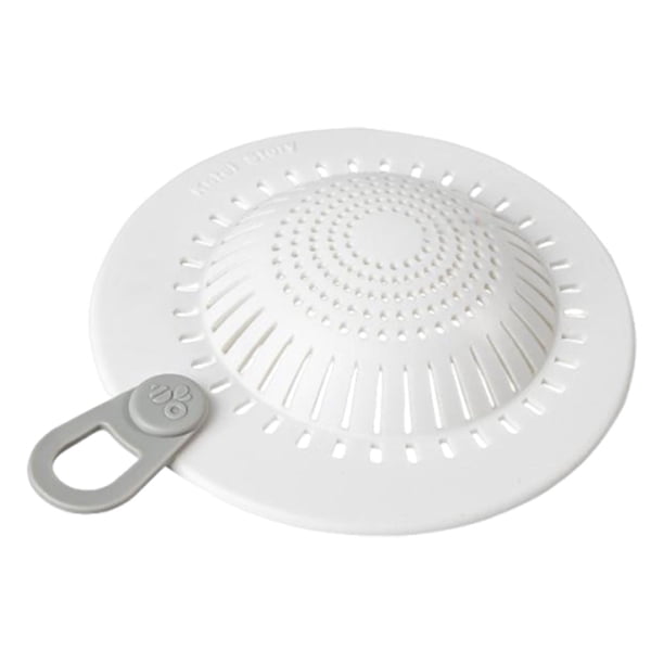 Colador de fregadero de ducha, tapa de desagüe de fregadero de cocina para lavabo, baño, inodoro Blanco