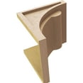 thumbnail image 6 of 11"W x 11"D x 11"H Wide Viola Rough Cedar Woodgrain TimberThane Corbel, Primed Tan, 6 of 6