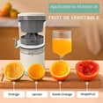 thumbnail image 4 of Electric Orange & Lemon Squeezer for Fresh Juice USB-Powered Citrus Juicer, 4 of 5