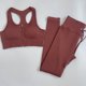 thumbnail image 1 of Chándal de mujer de 2/3/5 piezas, conjunto de Yoga sin costuras, ropa deportiva de entrenamiento, ropa de gimnasio, mallas de cintura alta con cordón, trajes deportivos para Fitness Tan Jianjun unisex, 1 of 2