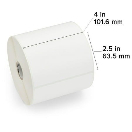 UPC: 0663056004301 | Zebra Z-Ultimate 2000T Thermal Transfer Labels  4  x 2.5  Label  3  Core  2 240 Per Roll  4 Rolls