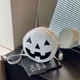 thumbnail image 5 of Nueva tendencia de moda europea y americana, creativa y divertida, con forma de calabaza de Halloween, cadena acrílica, bolso de mujer, bolso de mensajero, bolso de hombro, 5 of 5