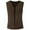 Brown, variant on Lovskoo Men's Medieval Renaissance Vest Costume Pirate Halloween Cosplay Gothic Steampunk Lace Up Vest Waistcoat Brown