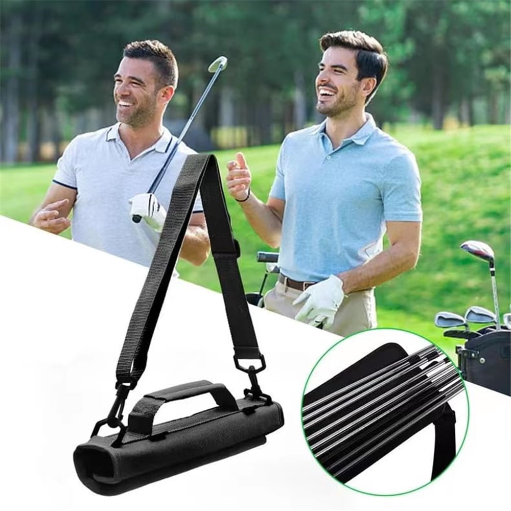 2pack Travel Golf Bag Organizer Golf Club Bags for Men Women Driving Range Small Carry Pouch Portable Foldable Mini Carrying Bags for Golf Clubs