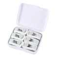 thumbnail image 4 of Clips multifuncionales para sábanas de 6 piezas, accesorios organizadores ajustables reutilizables fiables, abrazadera para edredón sin alfileres para Blanco Sunnimix Clips fijos para edredones, 4 of 6