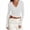AA-White, variant on QATAINLAV Navy Womens Long Sleeve V Neck Shirts Solid Color Slim Fit Casual Yoga Tops Ribbed Knit Pullover Sweaters