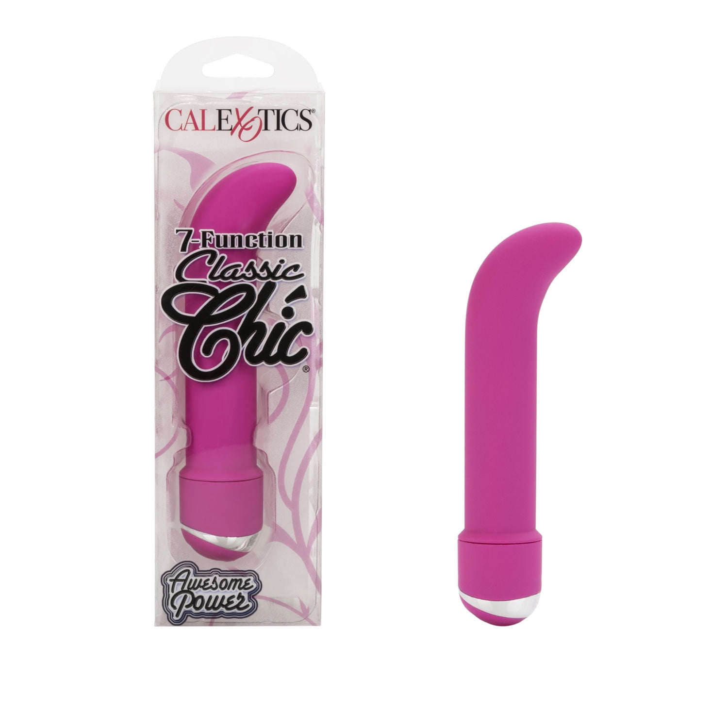 CalExotics 7-Function Classic Chic Mini 'G-Spot' Silky Smooth Vibrator - Pink