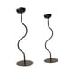 thumbnail image 5 of Candelabro de Metal con forma de pilar, candelabro para regalos de cumpleaños, soporte de vela ornamental para fiestas, mesa de boda, 2 uds., 5 of 7