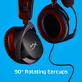 thumbnail image 5 of HyperX Cloud Stinger 2 Wired Over-Ear Gaming Headset, Black, 5 of 14