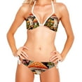 thumbnail image 2 of mushroom Detachable Sponge Adjustable Strap Bikini Set, Two-Pack Swim Suits for Versatile Swim Wear Looks, 2 of 6
