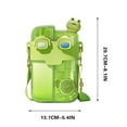 thumbnail image 3 of 780ml Portable Use Straw Bottle,Cute Large Capacity Leakproof Water Jug With Shoulder Strap For Outdoor, 3 of 3