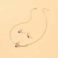 thumbnail image 4 of Conjunto de aretes de collar de diamantes de joyería de moda para damas Wmkox8yi sjalhkljlk1361, 4 of 6