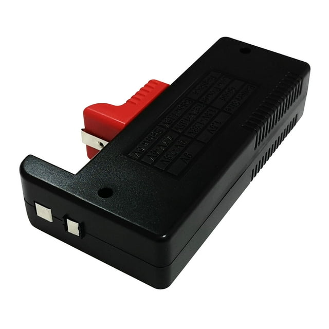 Button Battery Tester Checker Universal Battery Tester Monitor for AA AAA C D 9V 1.5V Button Cell Batteries Small Household Battery Life Level Test Meter