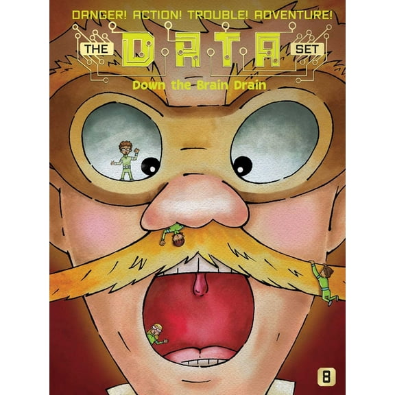 Data Set Down the Brain Drain, Book 8, (Paperback)