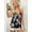 Noir, variante sur YOINS Débardeur Femme Décontracté Floral Col en V Sans Manches Dos Nu Blouse