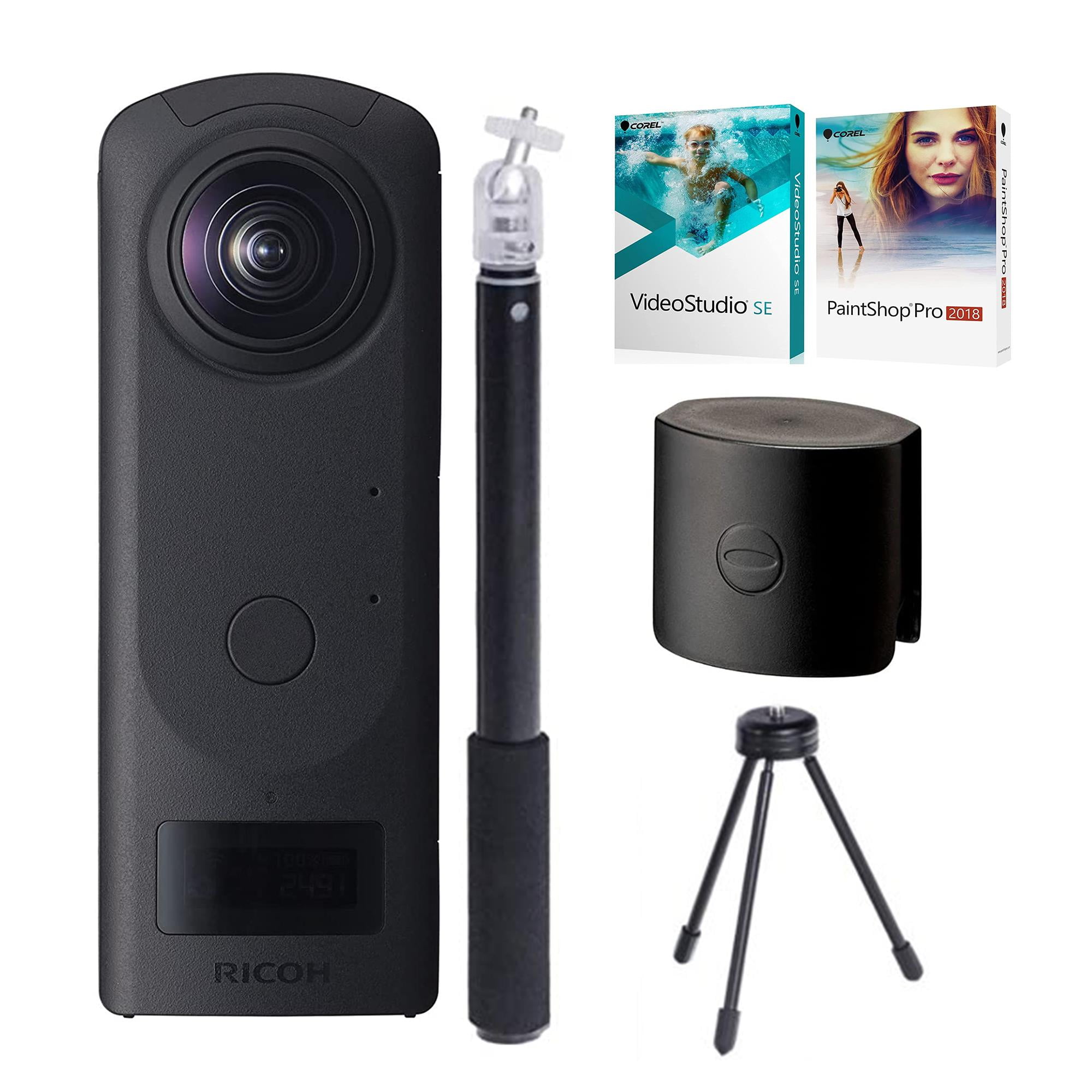Ricoh Theta Z1 360 Camera with Lens Cap and Software Kit